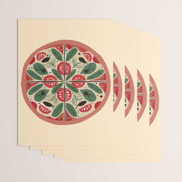 Pizza Party Wrapping Paper Gallery Image 3