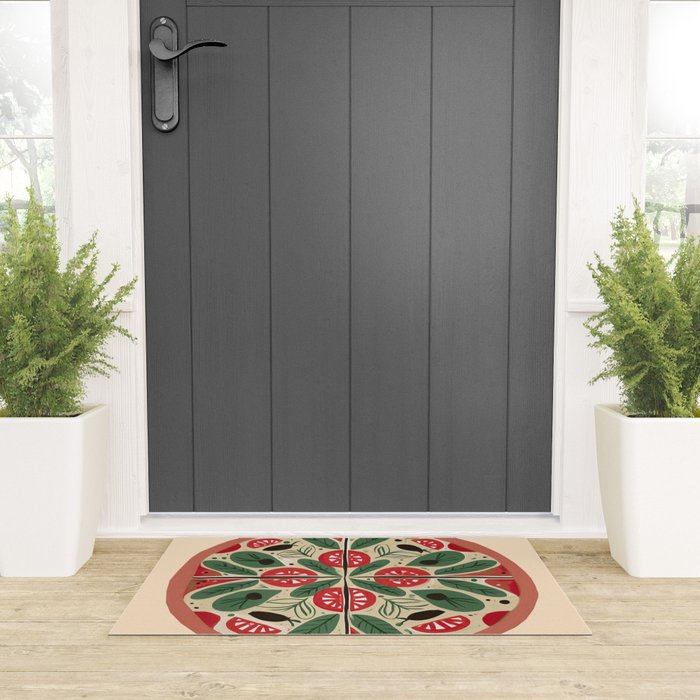 Pizza Party Welcome Mat Gallery Image 3