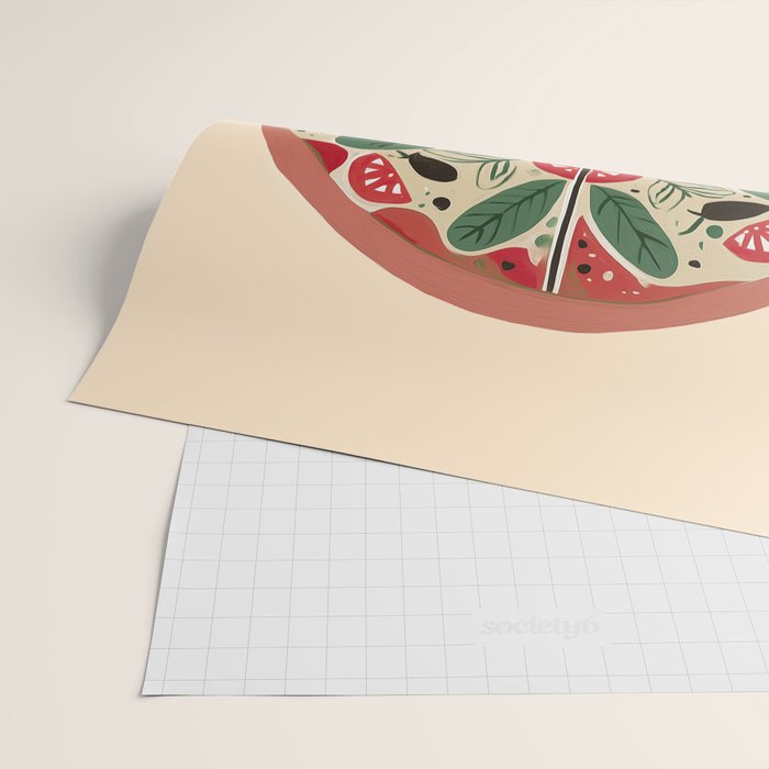 Pizza Party Wrapping Paper Gallery Image 2