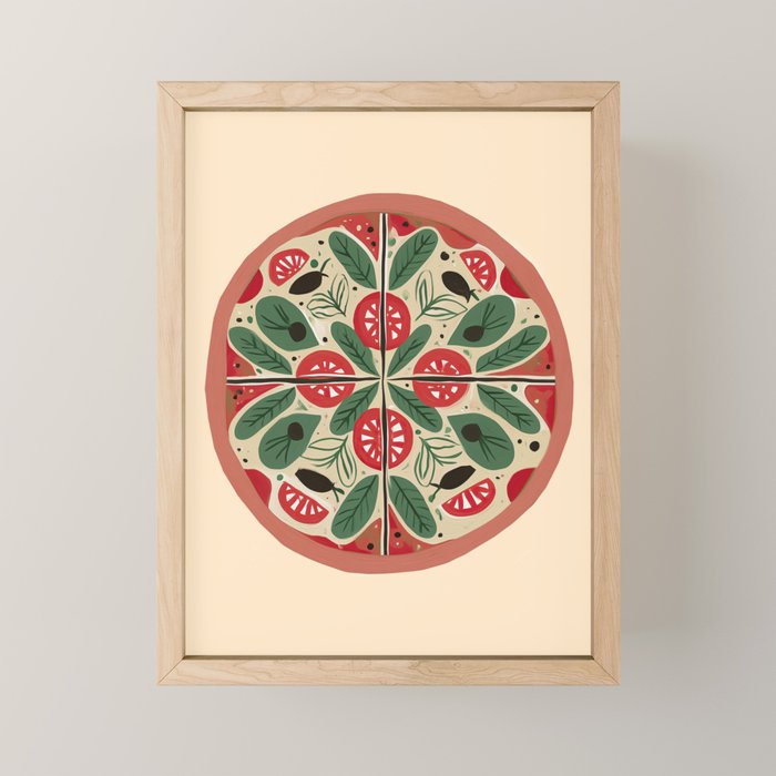 Pizza Party Mini Art Print Gallery Image 1