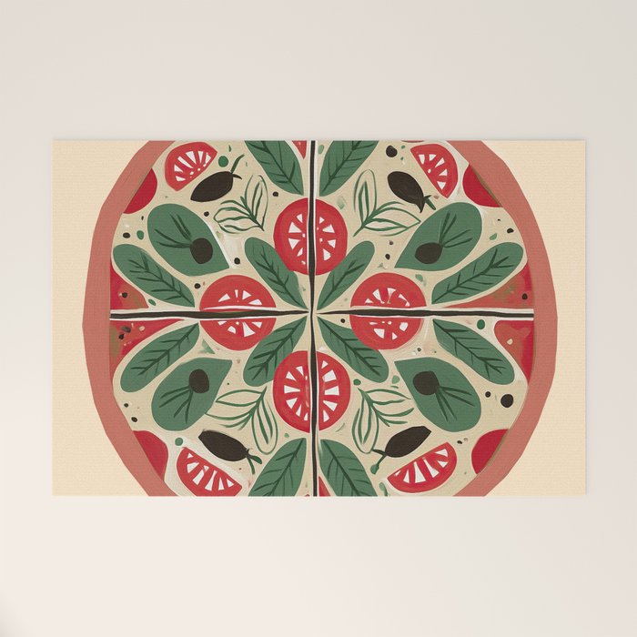 Pizza Party Welcome Mat Gallery Image 1
