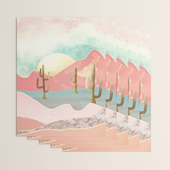 Desert Mountains Wrapping Paper Gallery Image 3