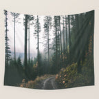 Forest Drive Wall Tapestry Gallery Image 4