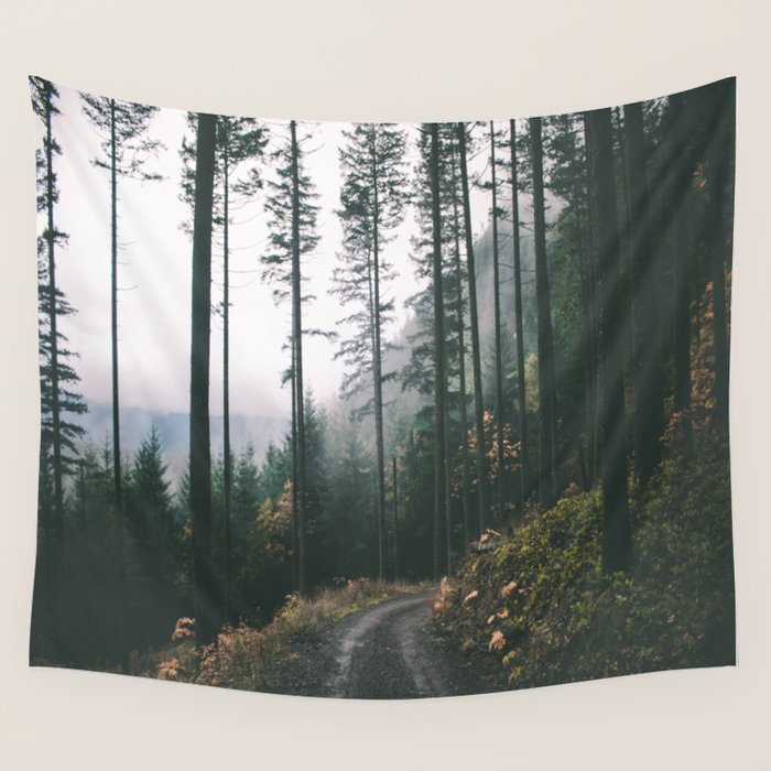 Forest Drive Wall Tapestry Gallery Image 4
