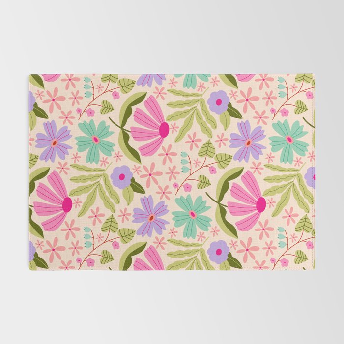 Colorful Garden - summer vibe Rug Gallery Image 2