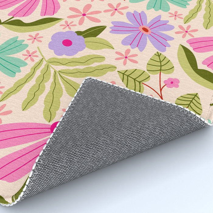 Colorful Garden - summer vibe Rug Gallery Image 4