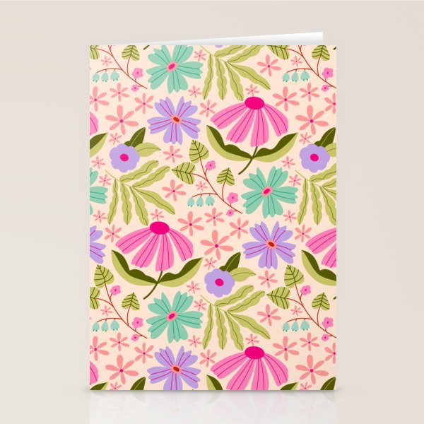 Colorful Garden - summer vibe Stationery Card Gallery Image 2