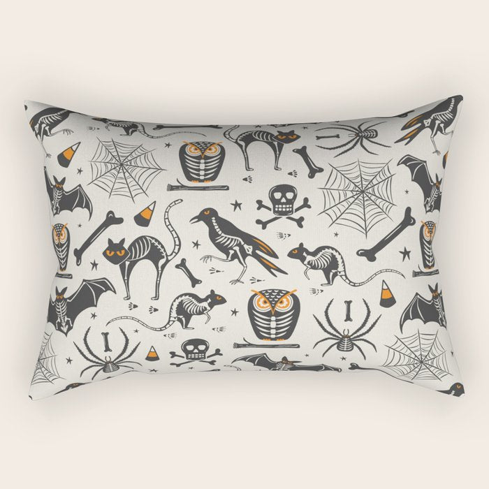 Halloween X-Ray Rectangular Pillow Gallery Image 2