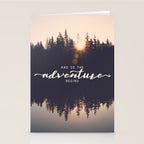 And So the Adventure Begins II Stationery Card Gallery Image 2