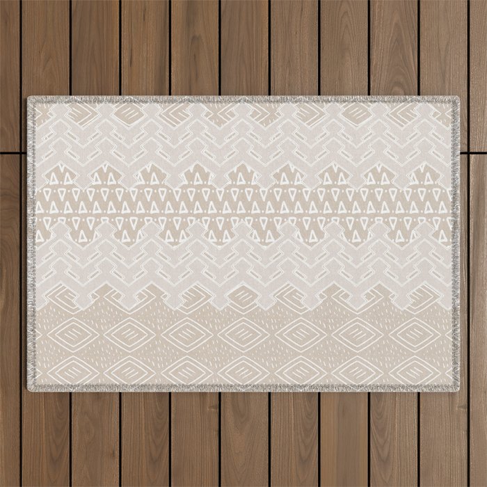 Akra in Tan Outdoor Rug Gallery Image 1