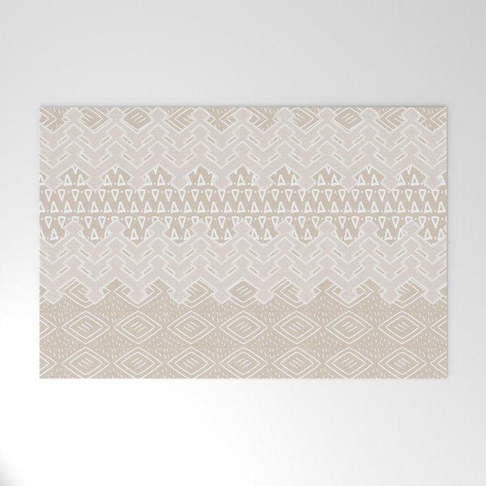 Akra in Tan Welcome Mat Gallery Image 1