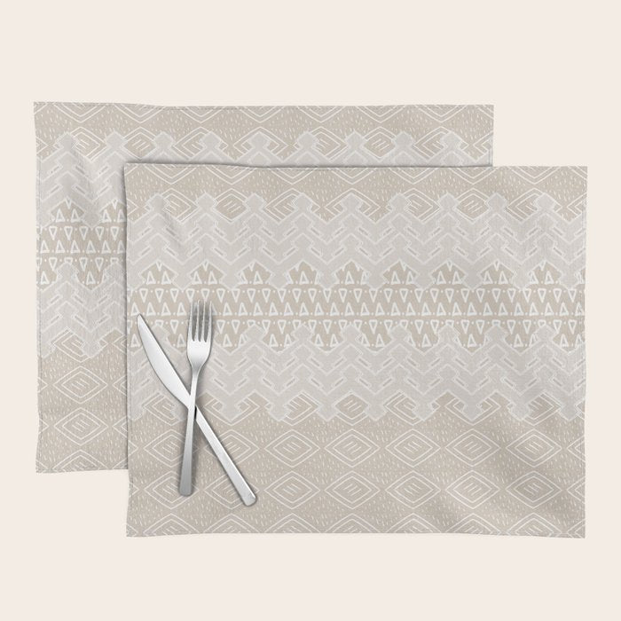 Akra in Tan Placemat Gallery Image 1