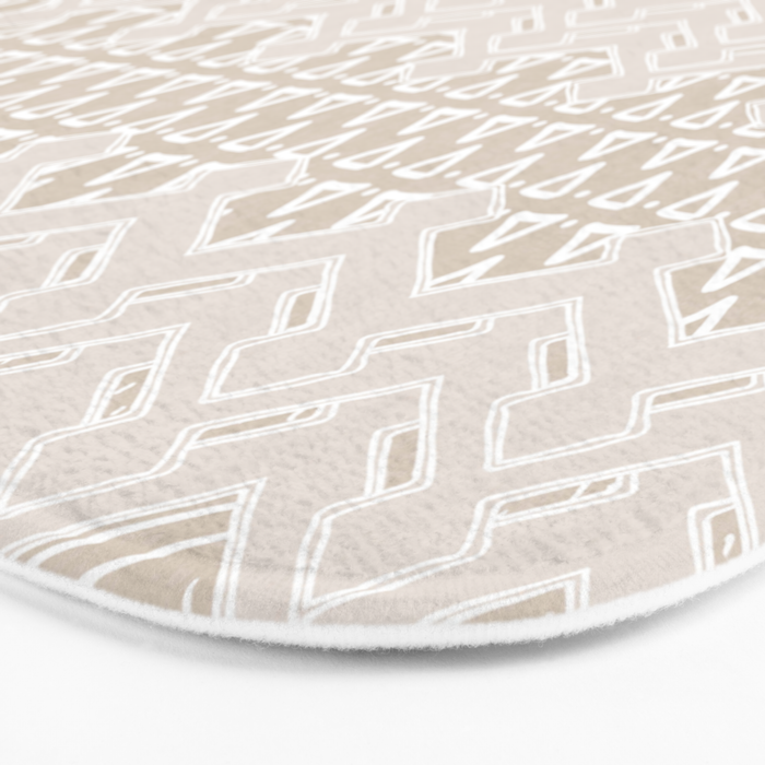 Akra in Tan Bath Mat Gallery Image 3