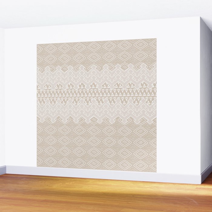 Akra in Tan Wall Mural Gallery Image 2