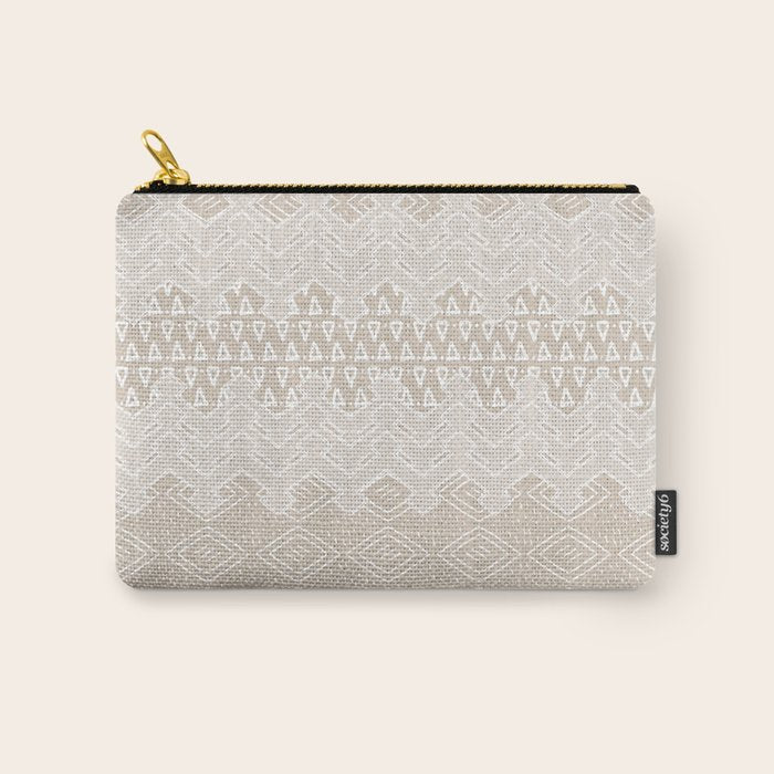 Akra in Tan Carry All Pouch Gallery Image 1