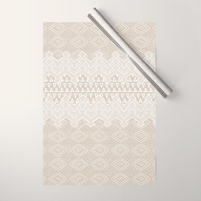 Akra in Tan Wrapping Paper Gallery Image 1