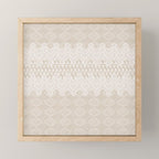 Akra in Tan Mini Art Print Gallery Image 1