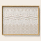 Akra in Tan Serving Tray Gallery Image 1