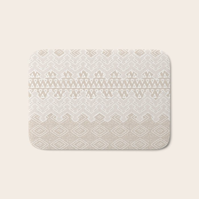 Akra in Tan Bath Mat Gallery Image 1