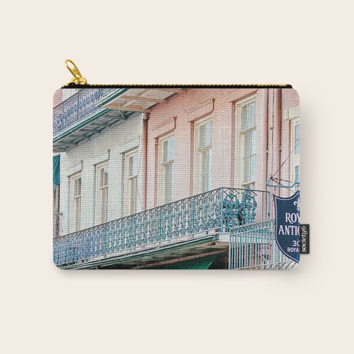 French Quarter, New Orleans Travel Photography Carry All Pouch Gallery Image 1