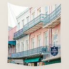 French Quarter, New Orleans Travel Photography Wall Tapestry Gallery Image 4