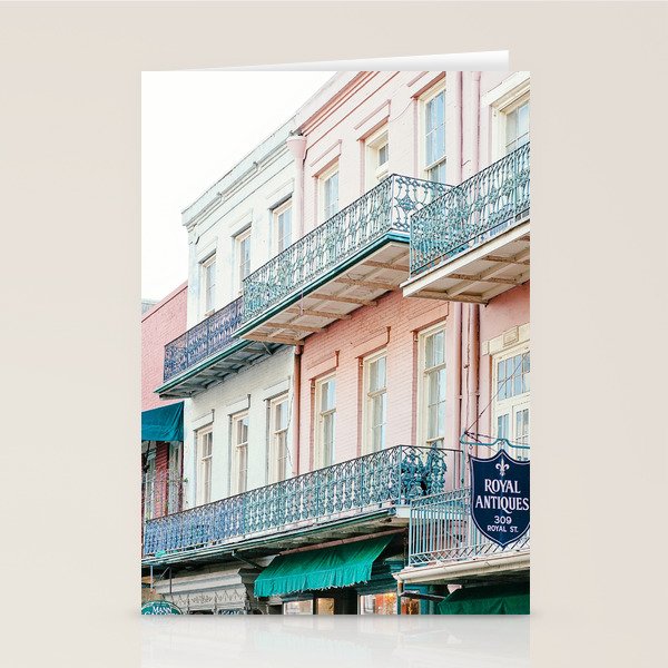 French Quarter, New Orleans Travel Photography Stationery Card Gallery Image 2