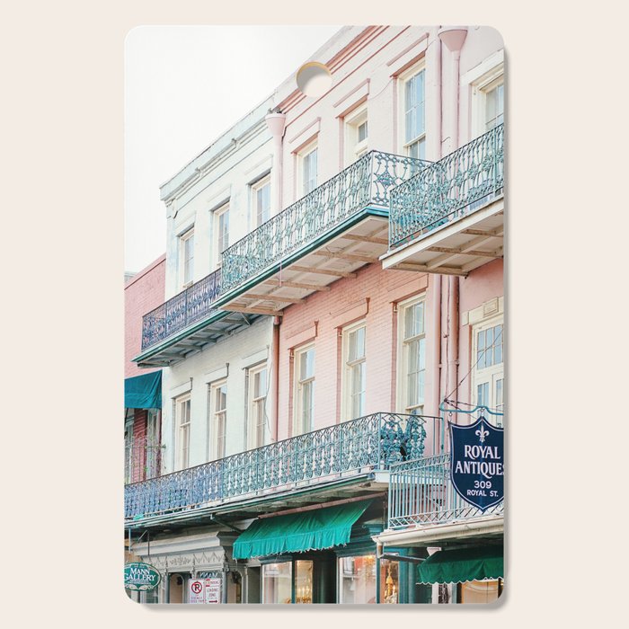 French Quarter, New Orleans Travel Photography Cutting Board Gallery Image 1