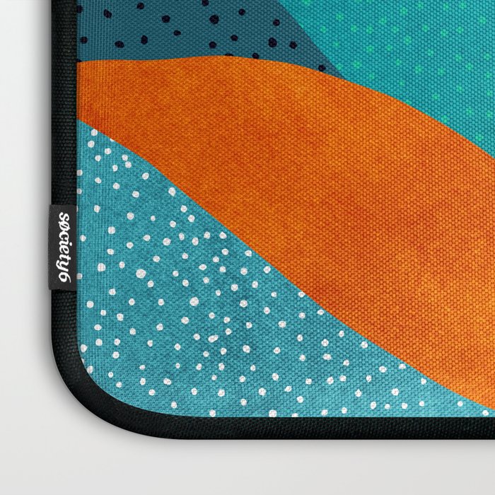 Abstract Tropical Foliage Laptop Sleeve Gallery Image 3