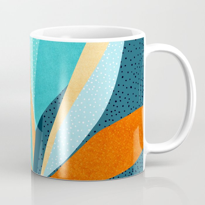 Abstract Tropical Foliage Coffee Mug Gallery Image 1