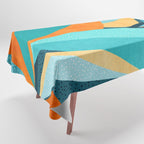 Abstract Tropical Foliage Tablecloth Gallery Image 1