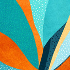 Abstract Tropical Foliage Coffee Mug Gallery Image 2