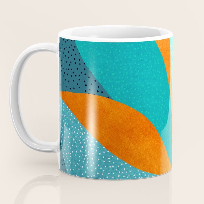 Abstract Tropical Foliage Coffee Mug Gallery Image 3