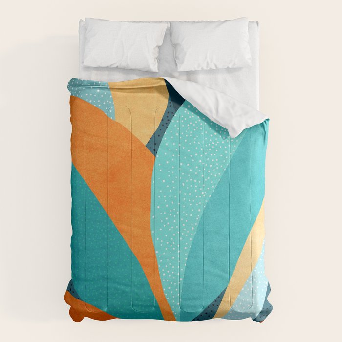 Abstract Tropical Foliage Comforter Gallery Image 6