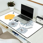 Midcentury Floral  Desk Mat Gallery Image 2