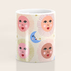 Retro Sun and Moon  Coffee Mug Gallery Image 4