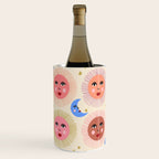 Retro Sun and Moon  Wine Chiller Gallery Image 1