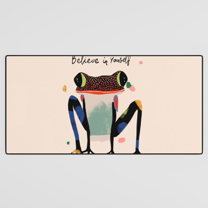 Believe and Leap Desk Mat Gallery Image 3
