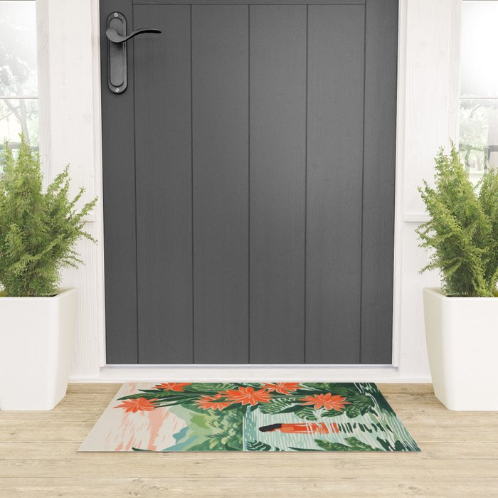 Secret Oasis Welcome Mat Gallery Image 3