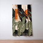 Jungle Abstract 14 Window Curtain Gallery Image 3