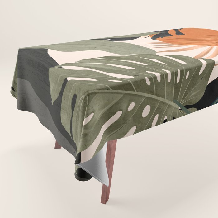 Jungle Abstract 14 Tablecloth Gallery Image 1