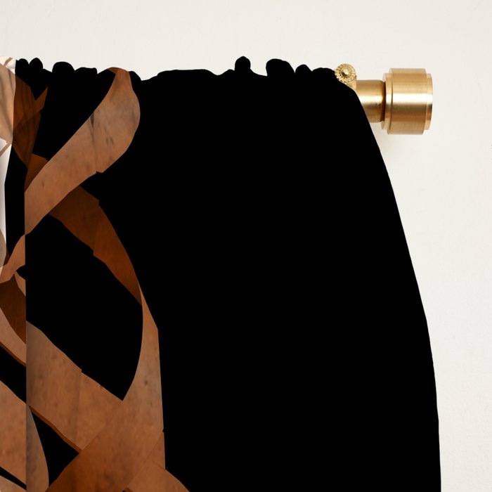 Jungle Abstract 14 Window Curtain Gallery Image 2