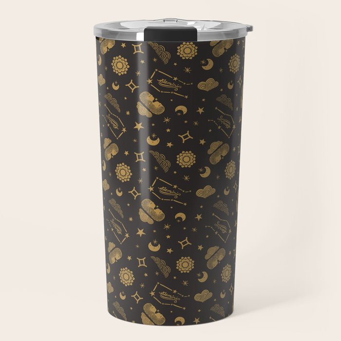 Gemini - Zodiac Sign Travel Mug Gallery Image 1