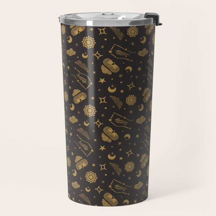 Gemini - Zodiac Sign Travel Mug Gallery Image 2