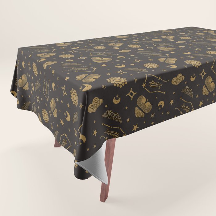 Gemini - Zodiac Sign Tablecloth Gallery Image 1