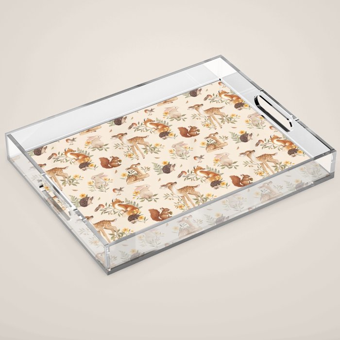 Meadow Friends Acrylic Tray Gallery Image 1