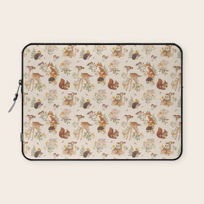 Meadow Friends Laptop Sleeve Gallery Image 1