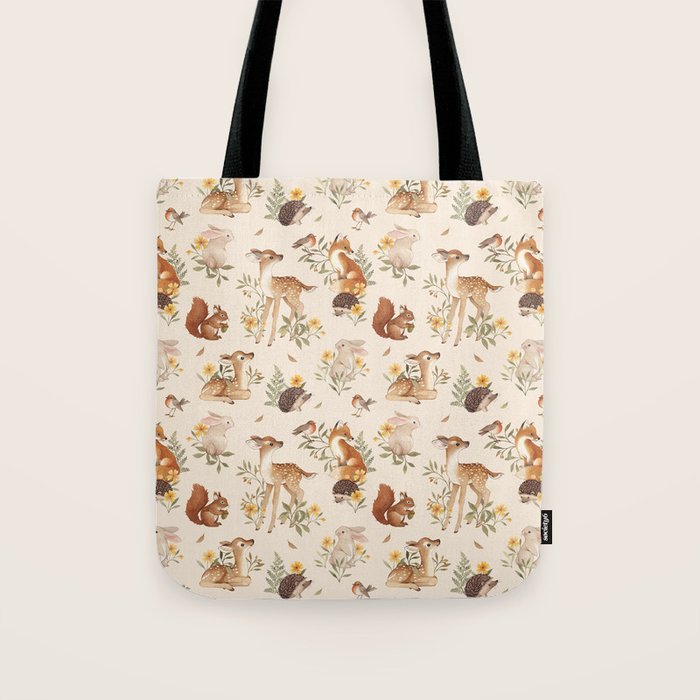 Meadow Friends Tote Bag Gallery Image 1