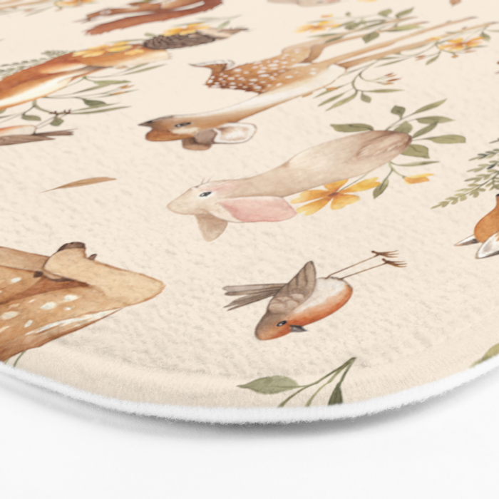 Meadow Friends Bath Mat Gallery Image 3