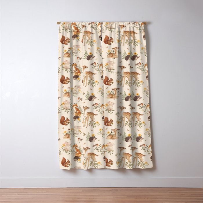 Meadow Friends Window Curtain Gallery Image 3