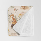 Meadow Friends Throw Blanket Gallery Image 3
